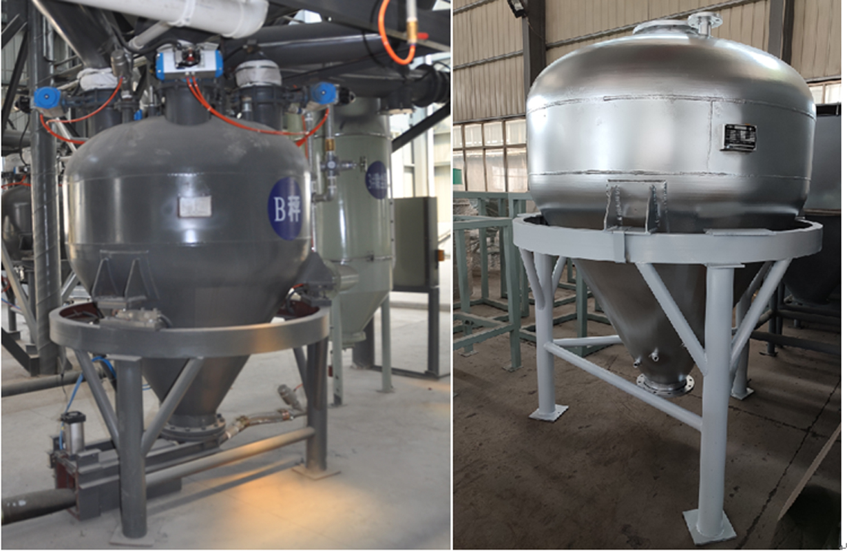 Dense-phase peumatic conveying system